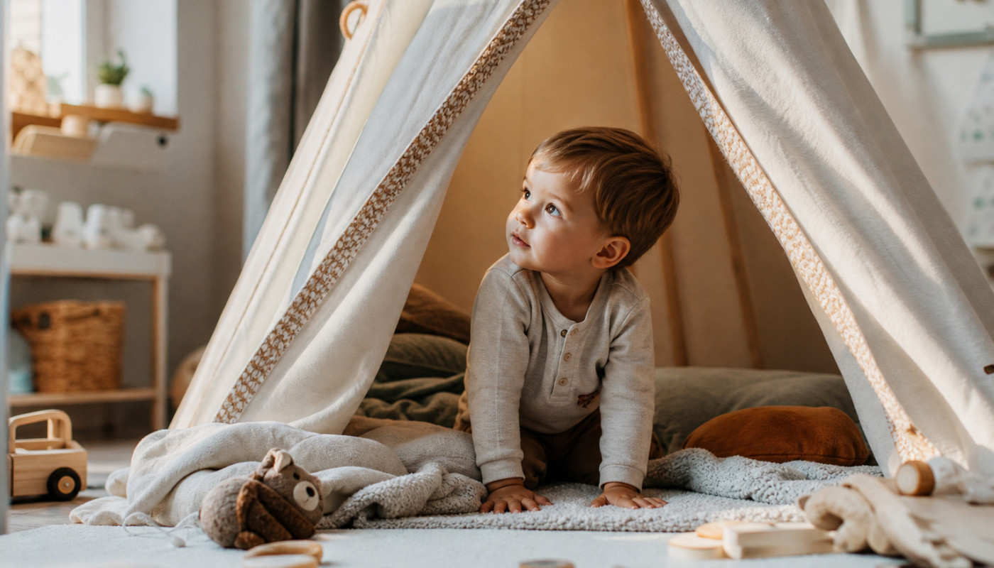 Tipi : développement de l’imagination au cœur de la chambre